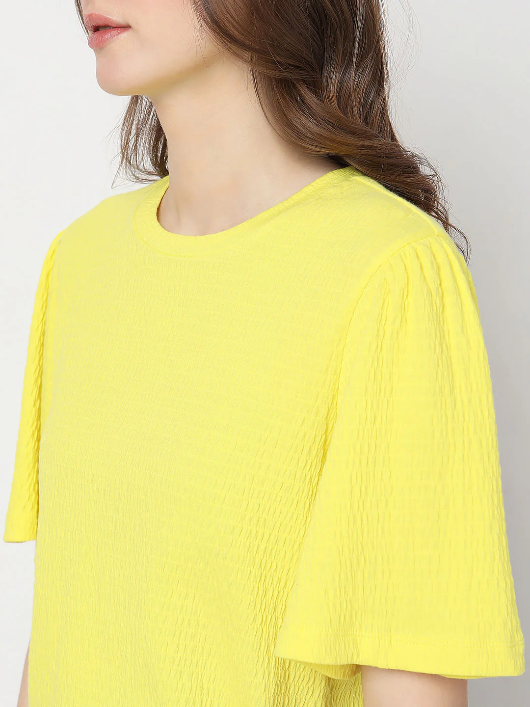 Yellow Textured Top - Image 6