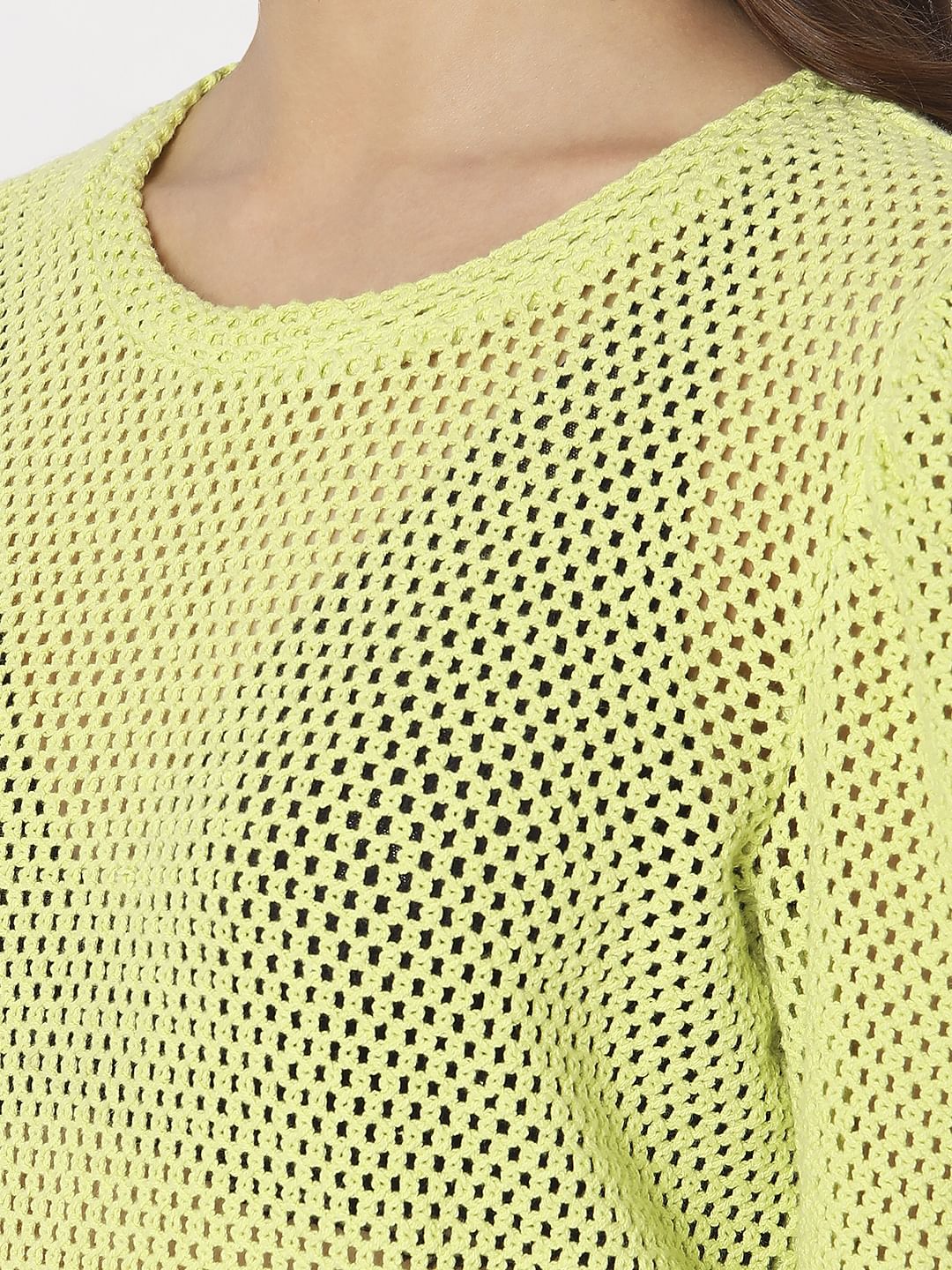 Lemon Yellow Knitted Top - Image 8