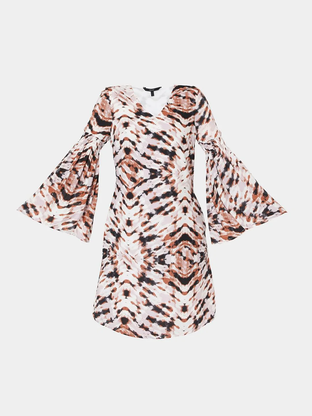 Light Pink Tie Dye Shift Dress - Image 7
