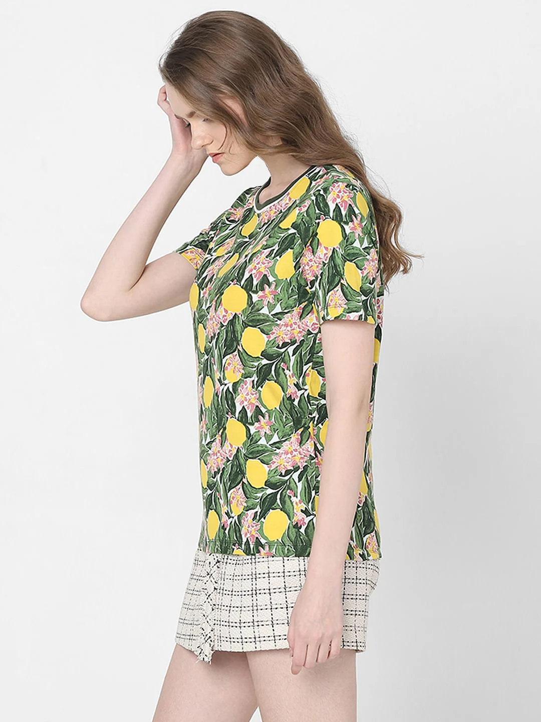 Green Lemon Printed T-Shirt - Image 3