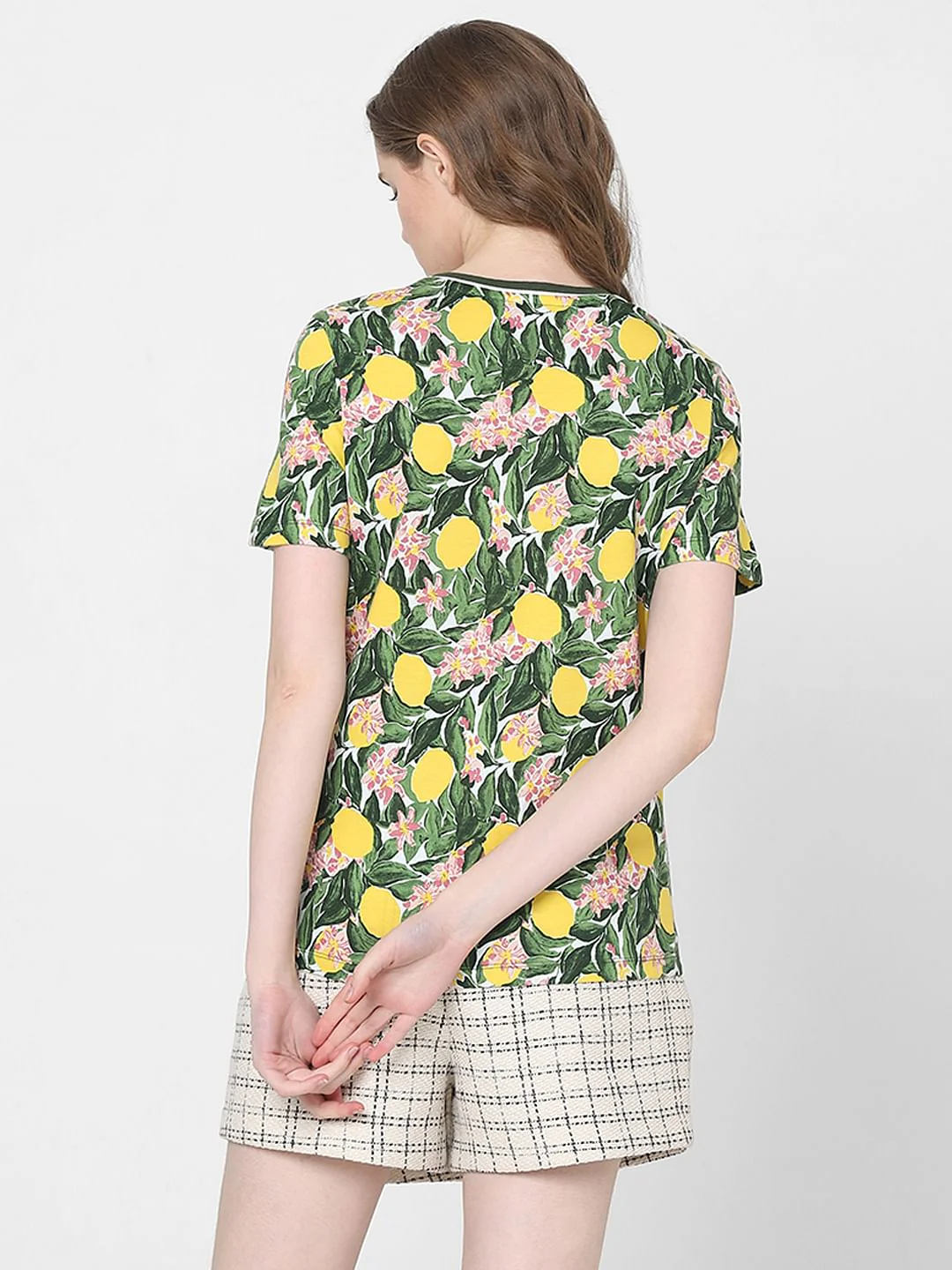 Green Lemon Printed T-Shirt - Image 4