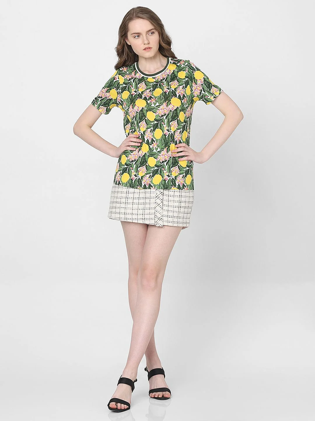 Green Lemon Printed T-Shirt - Image 5