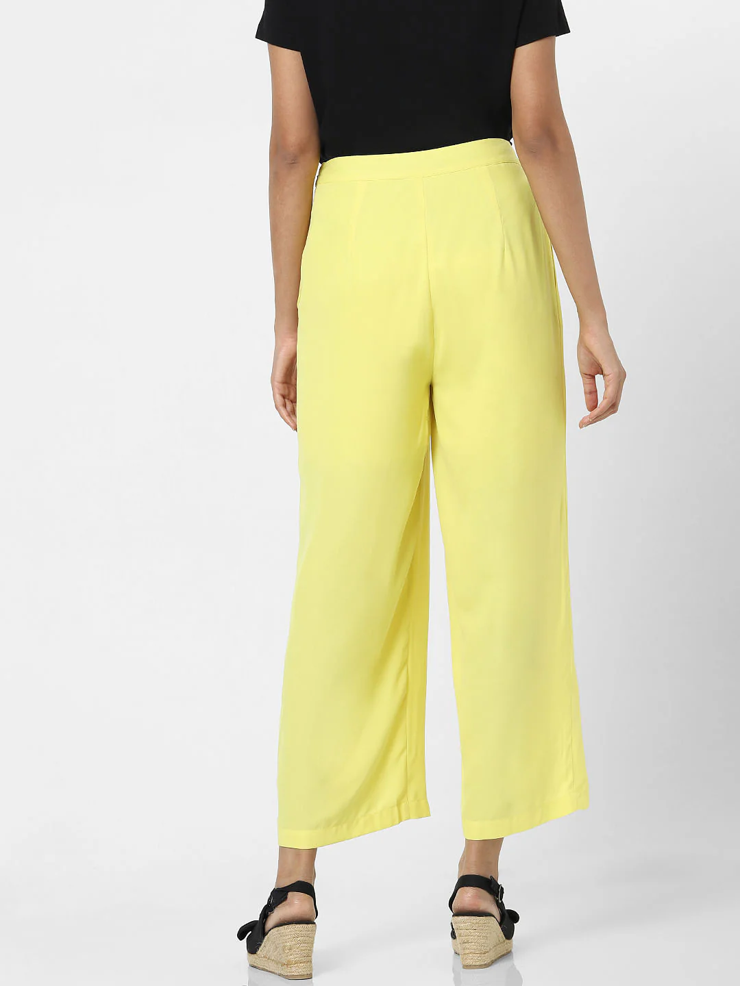 Light Yellow Tie Up Pants - Image 3