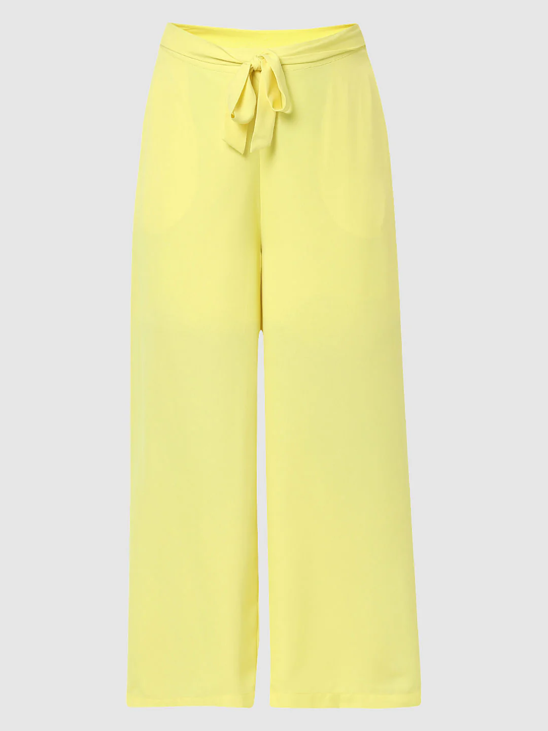 Light Yellow Tie Up Pants - Image 6