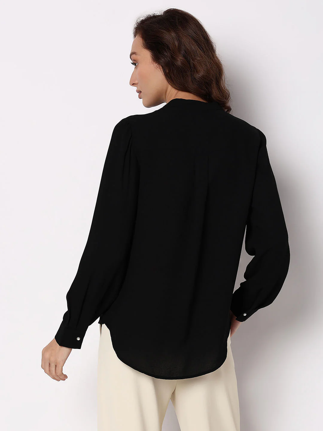 Black Contrast Tipping Top - Image 4