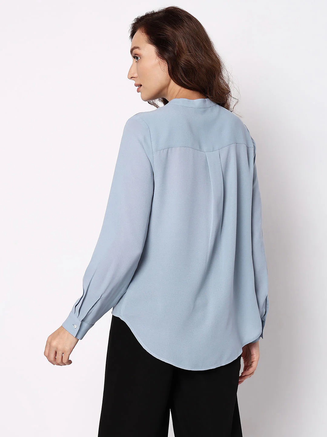 Blue Contrast Tipping Top - Image 4