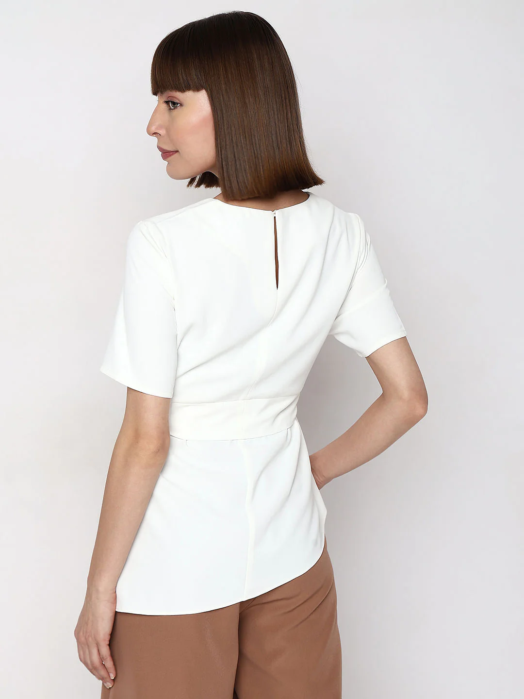 White Asymmetrical Top - Image 4