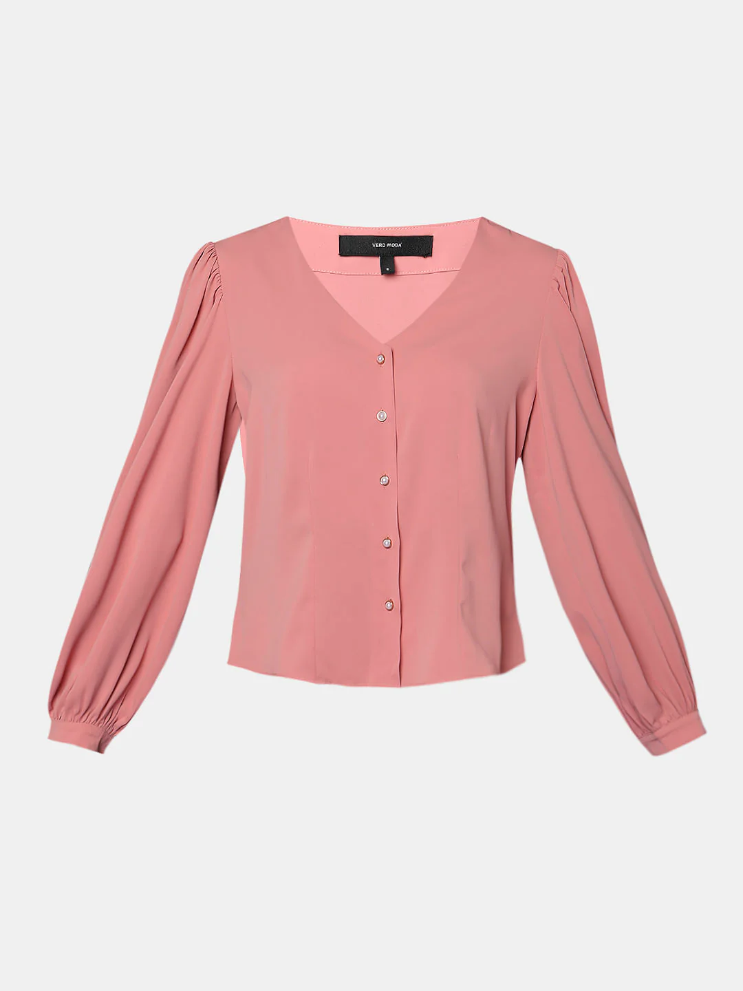 Pink V-Neck Top - Image 7