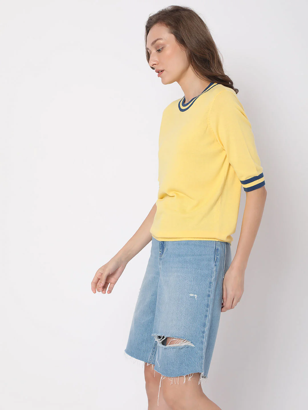 Yellow Knit Top - Image 3