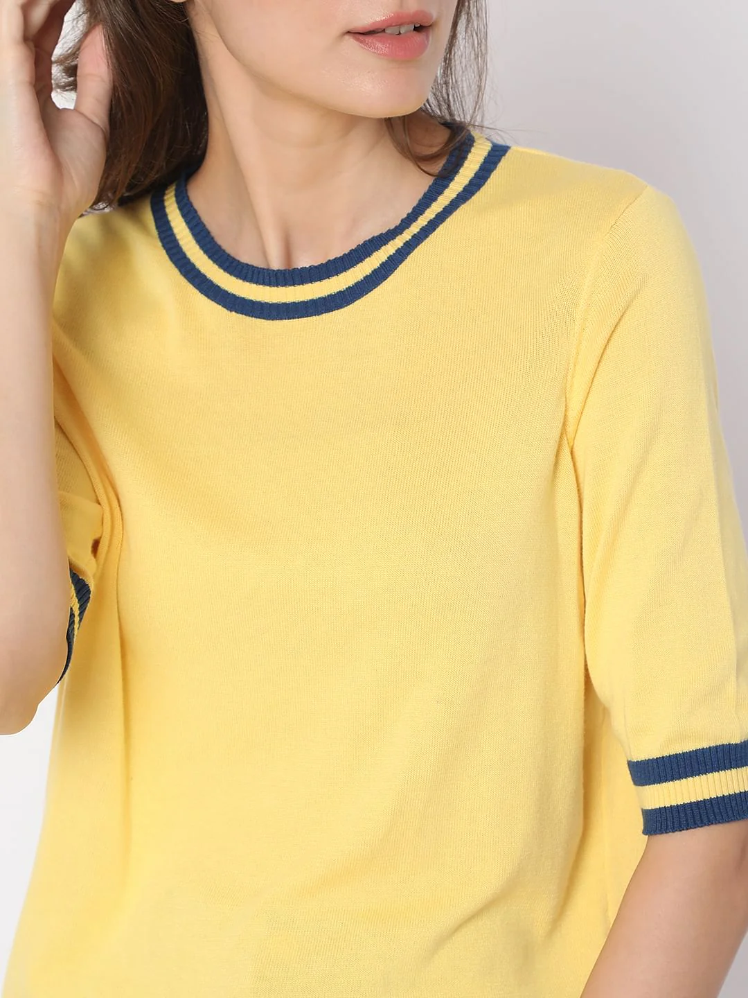Yellow Knit Top - Image 6
