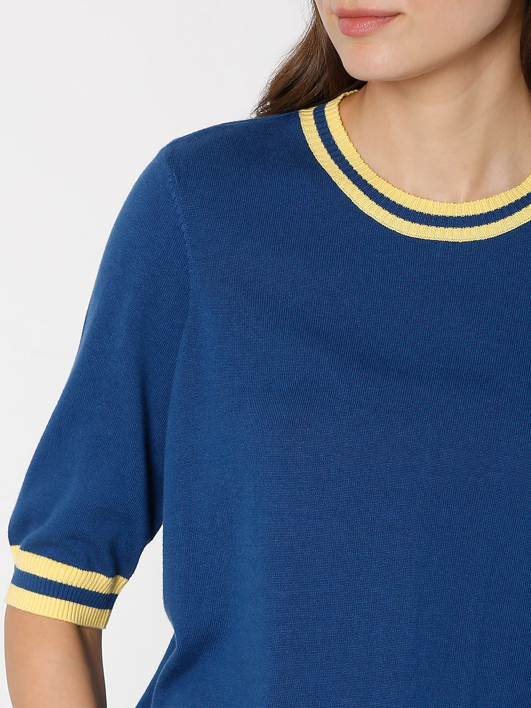 Blue Knit Top - Image 6