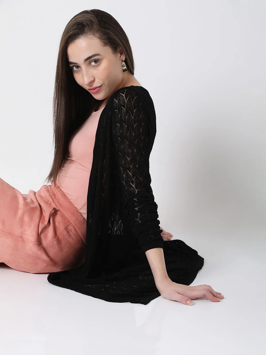 Black Lace Shrug