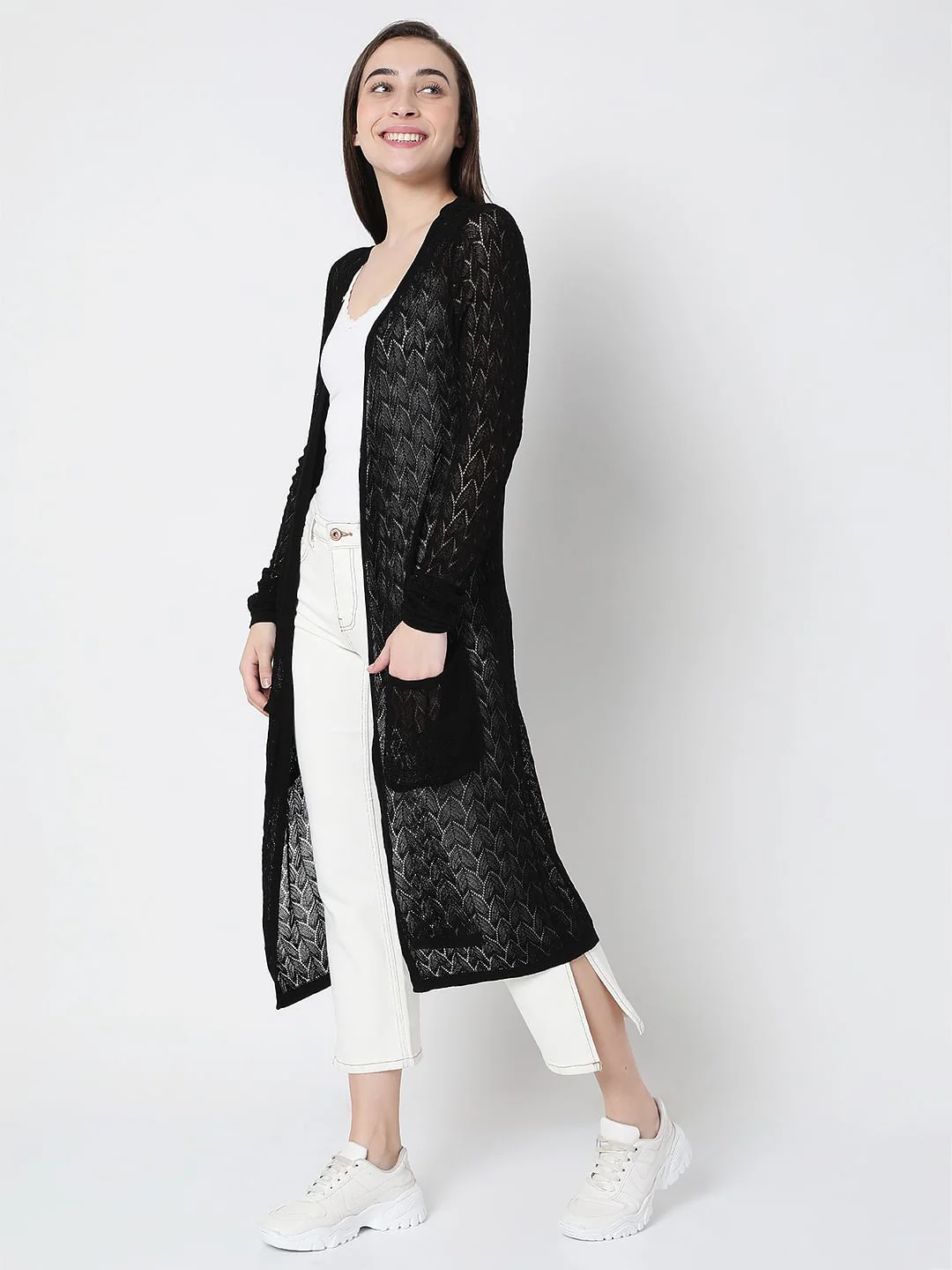 Black Lace Shrug - Image 3