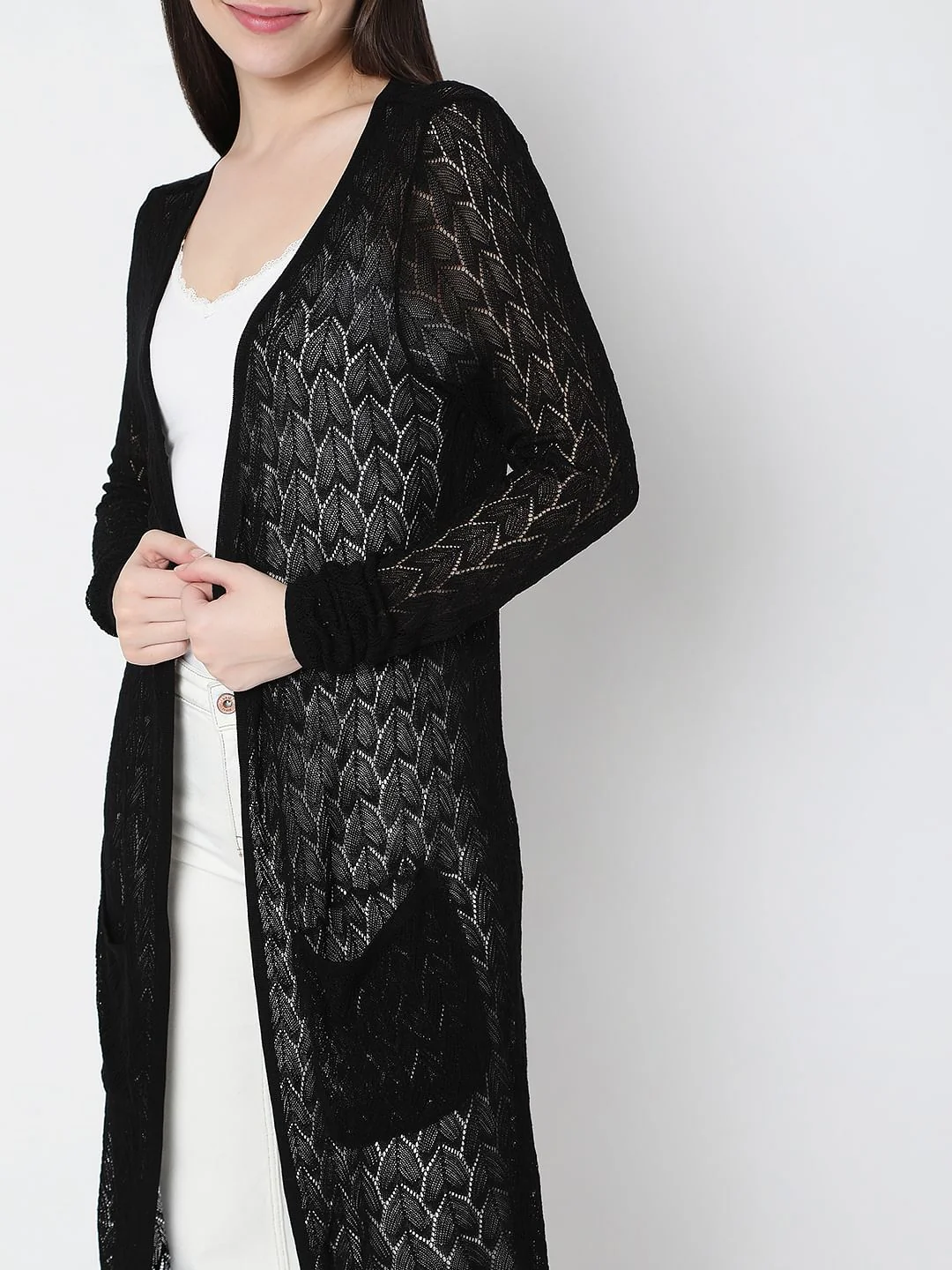 Black Lace Shrug - Image 5
