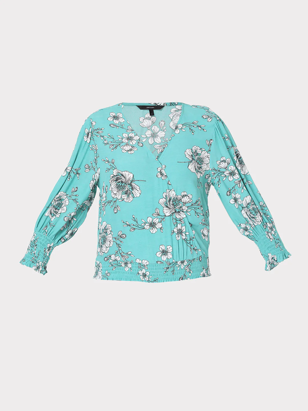 Green Floral Top - Image 7