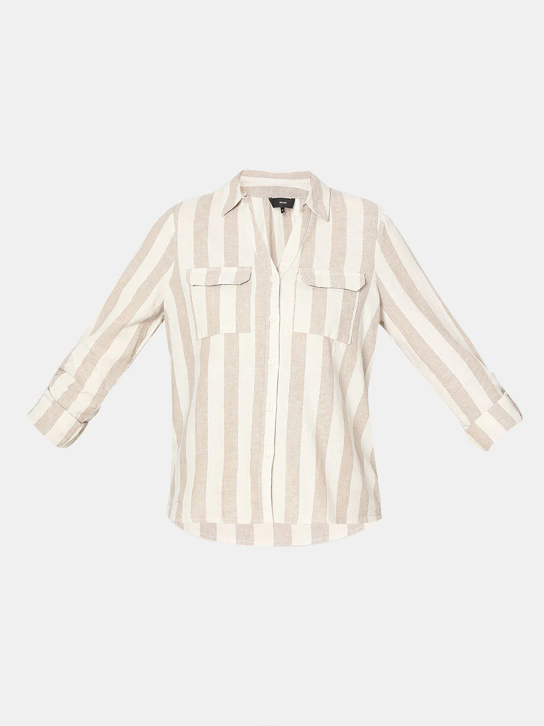 Beige Striped Shirt - Image 7