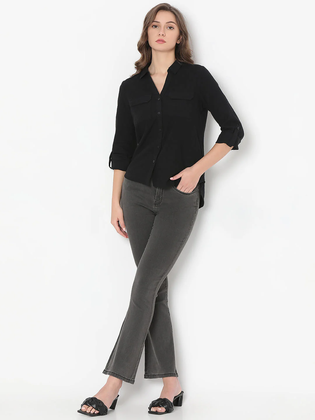 Black Linen Shirt - Image 5