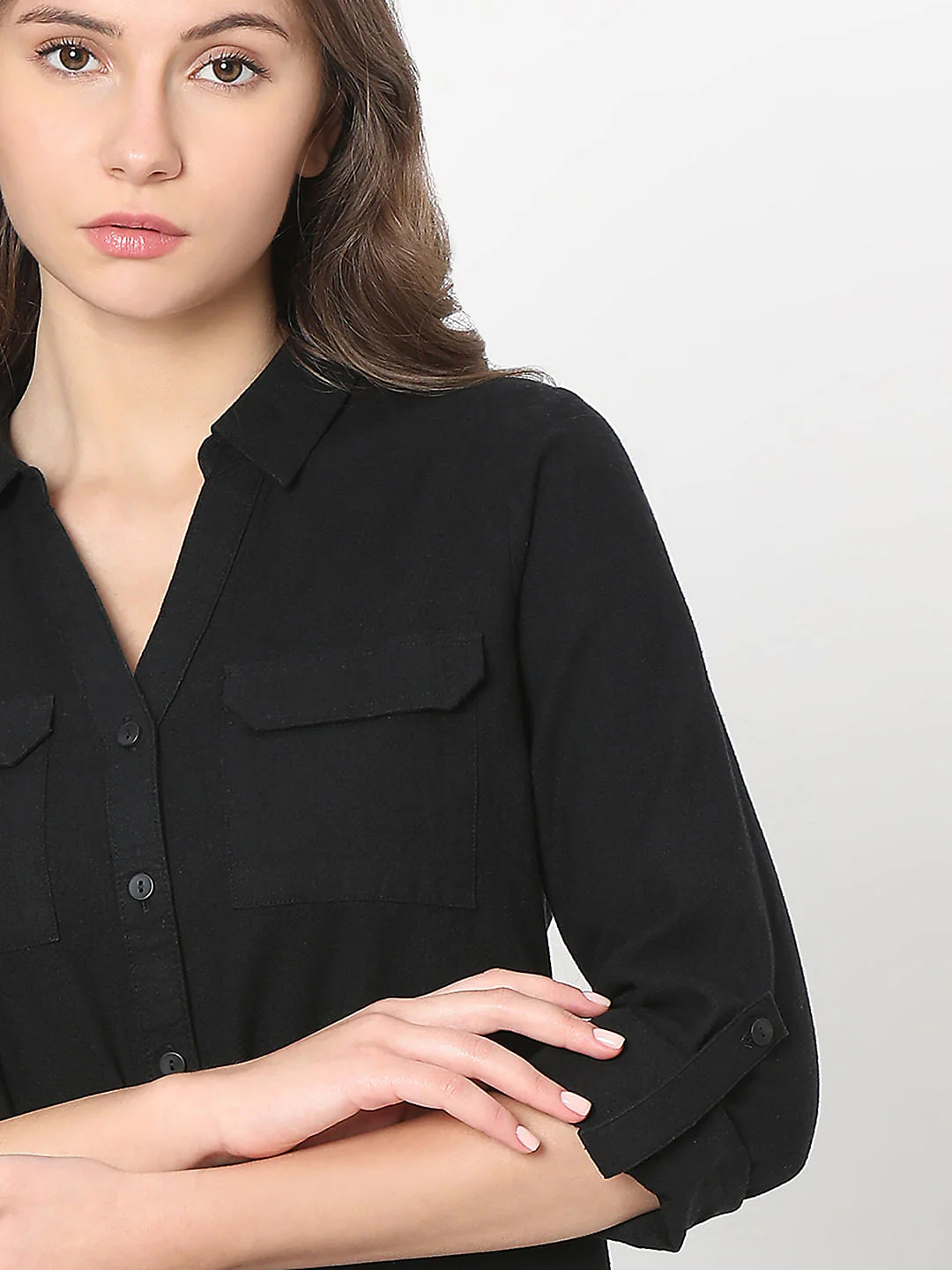 Black Linen Shirt - Image 6