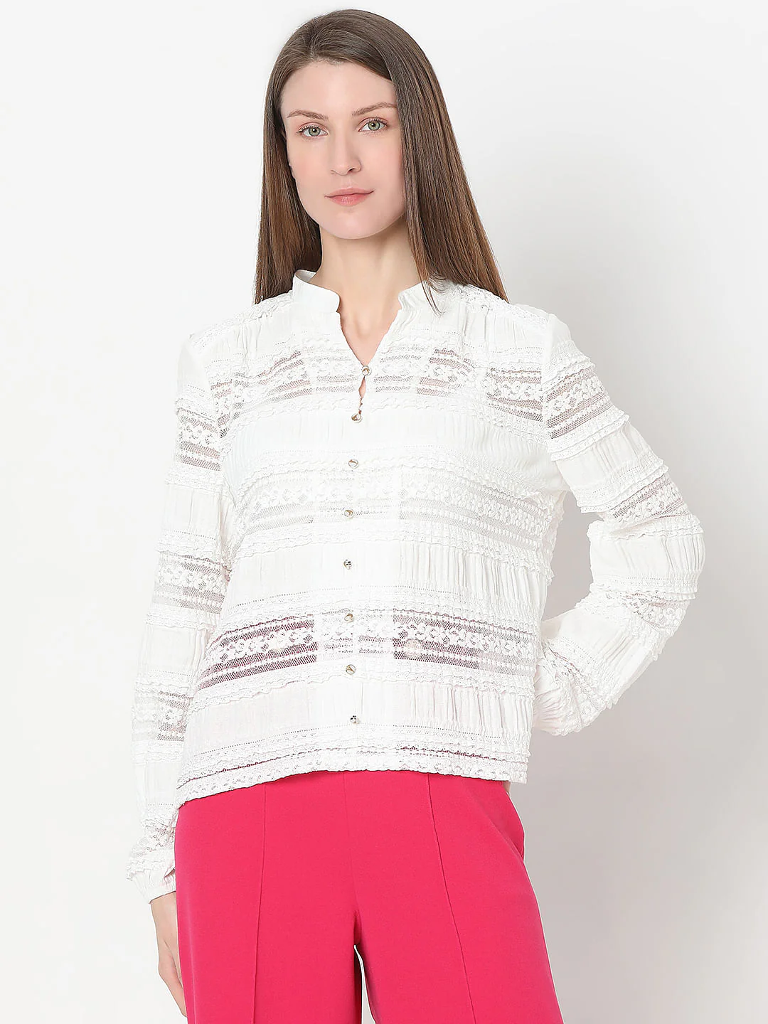 White Lace Top - Image 2