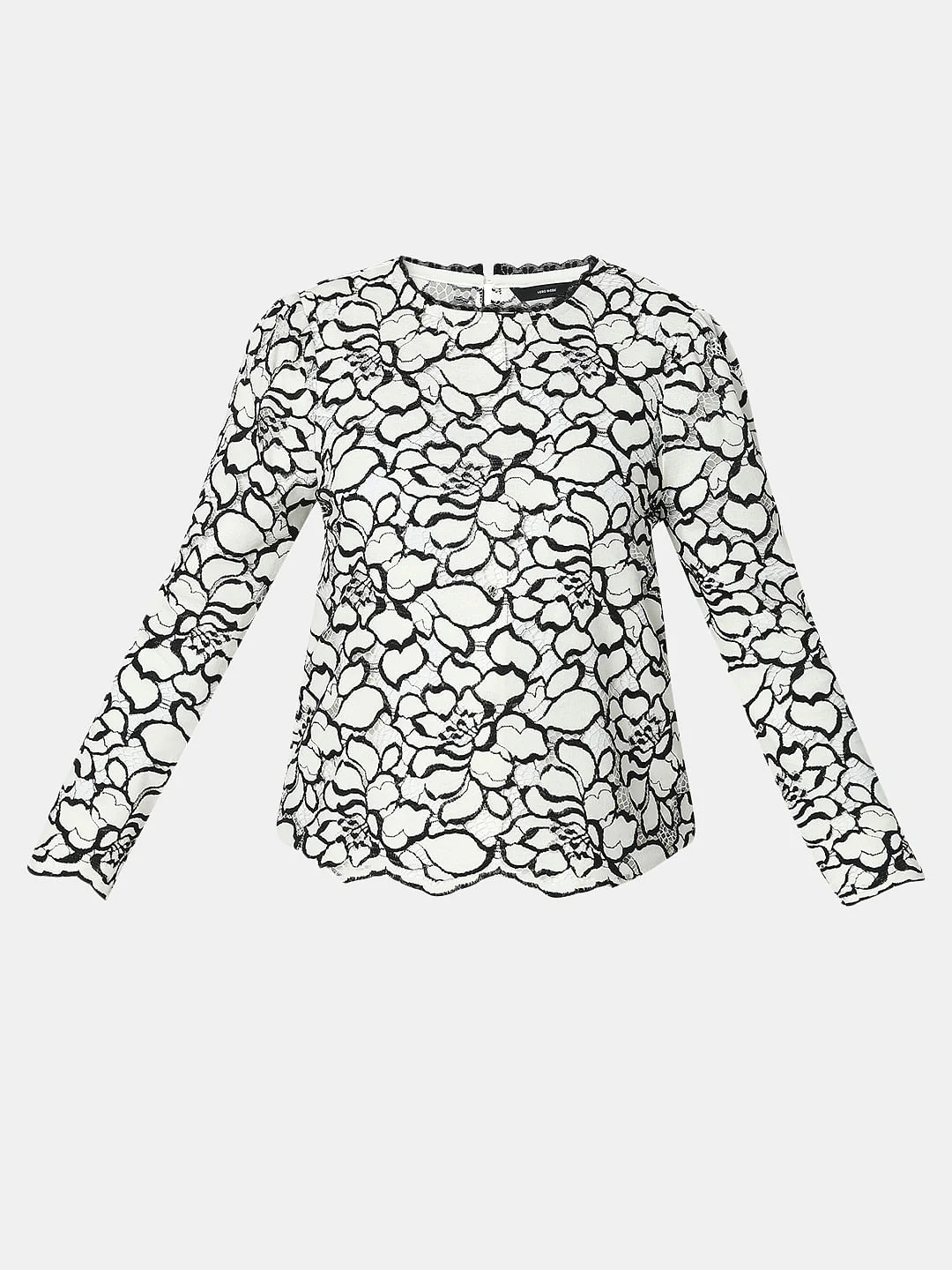 White Floral Lace Top - Image 7