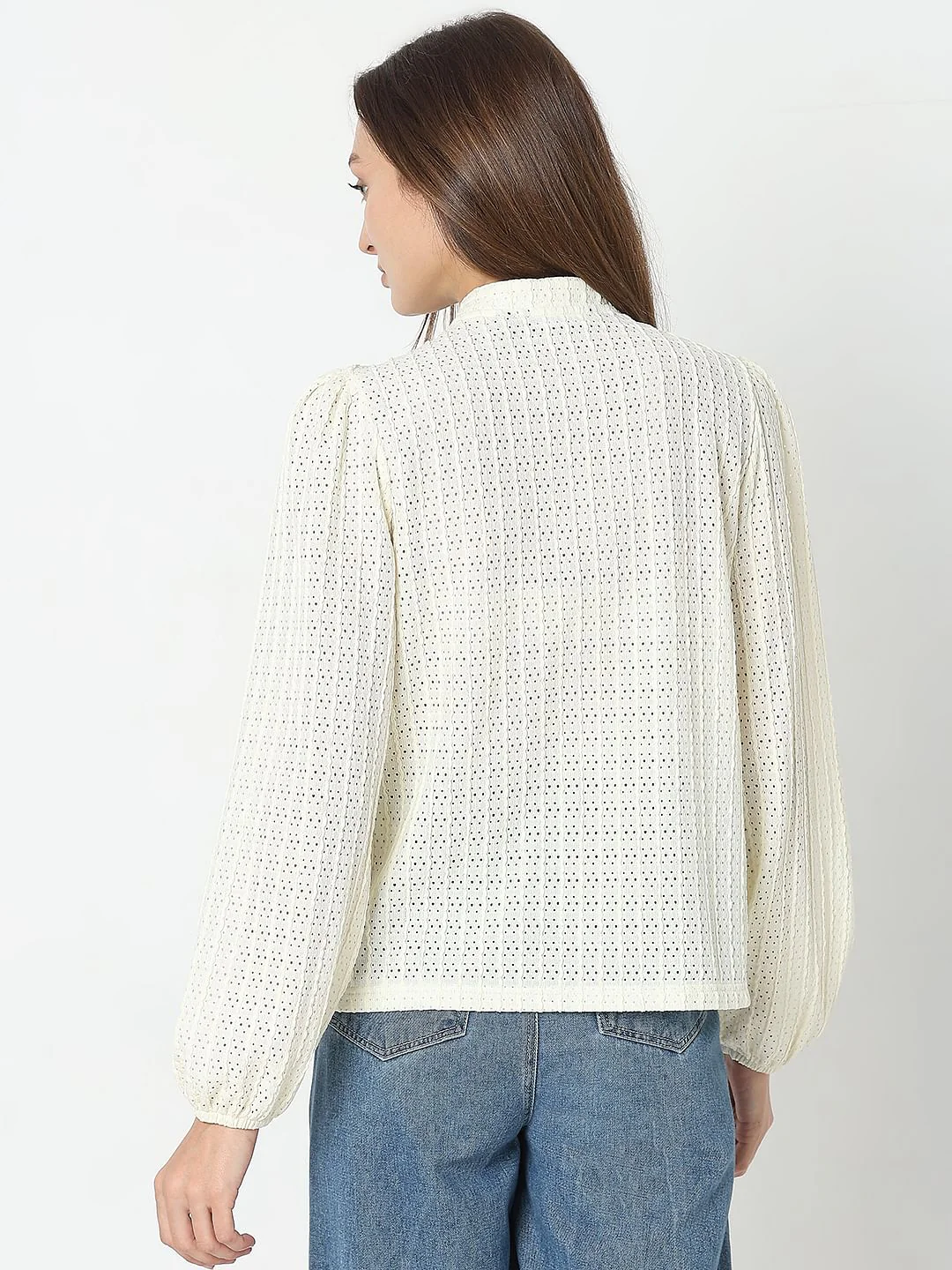 Off-White Lace Top - Image 4