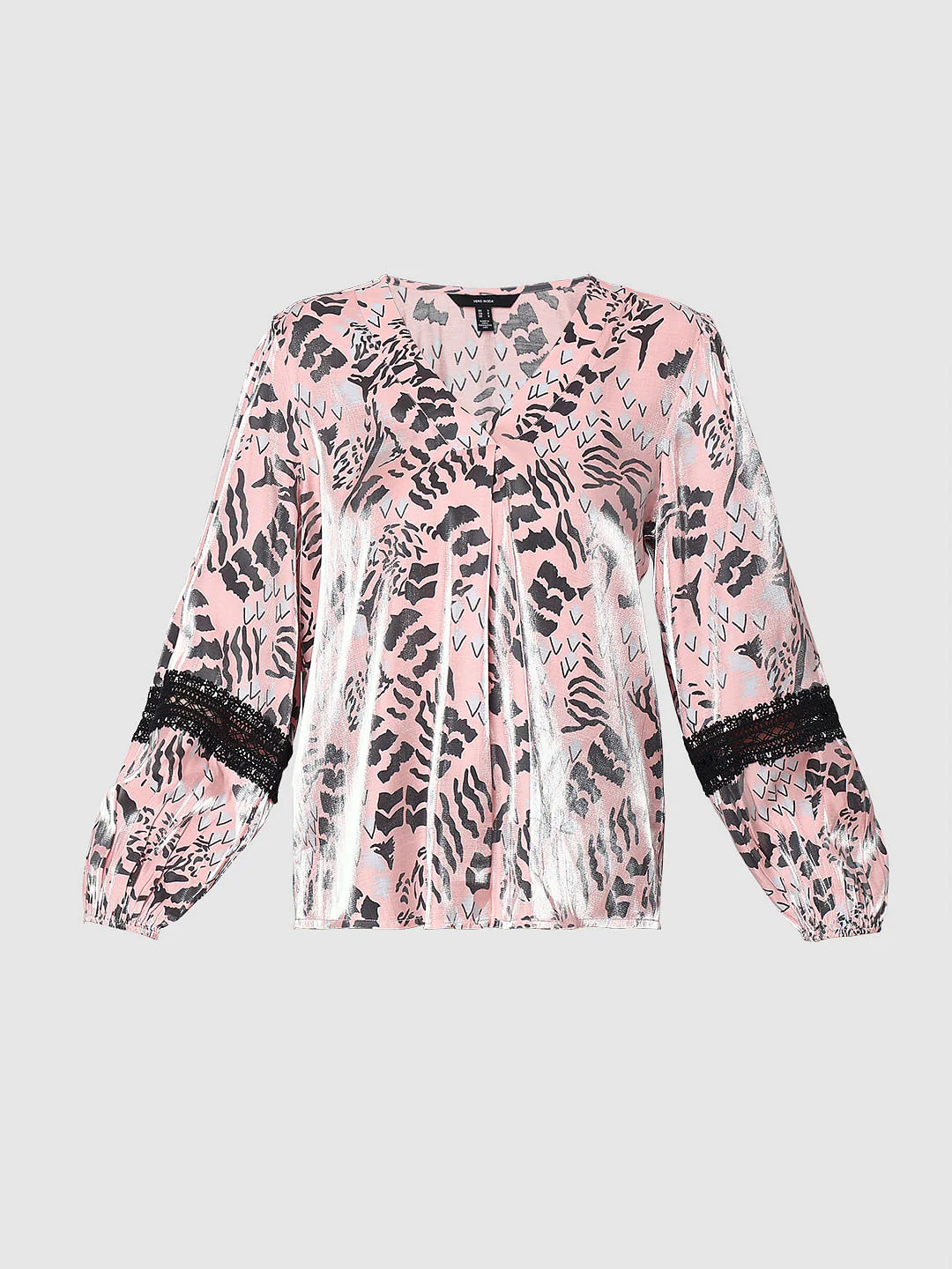Pink Printed Top - Image 7