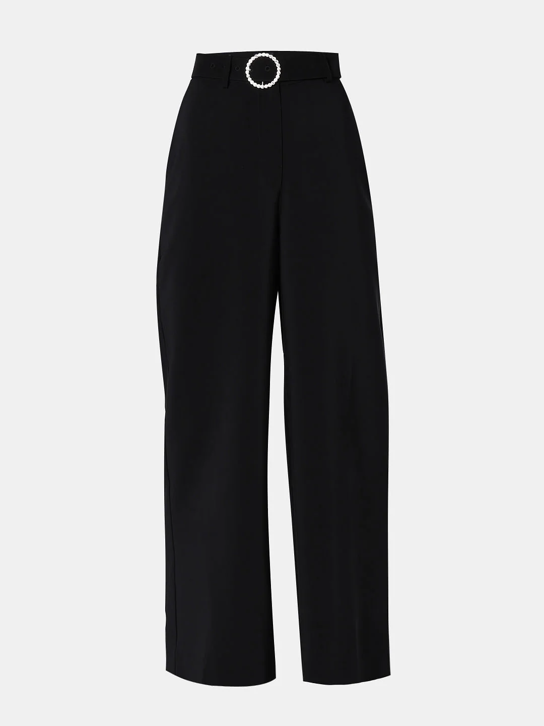 Marquee Black High Rise Embellished Co-Ord Set Pants - Image 7