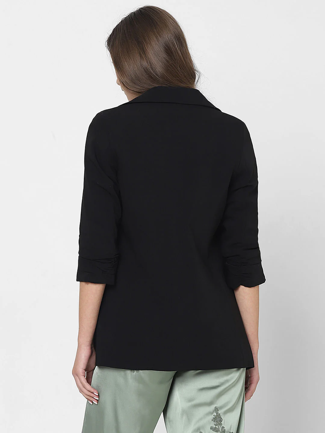 Black Tailored Blazer - Image 4