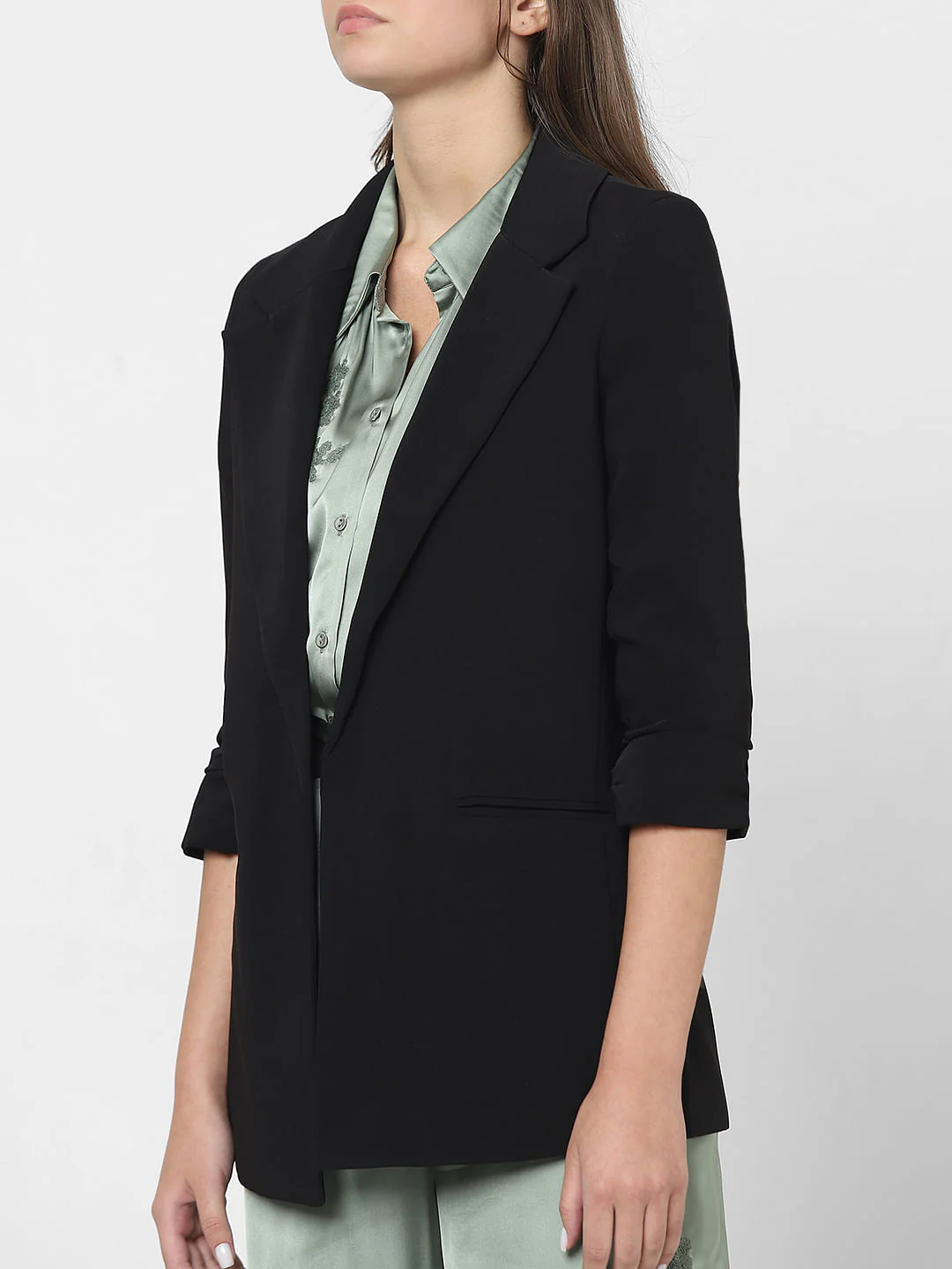 Black Tailored Blazer - Image 6