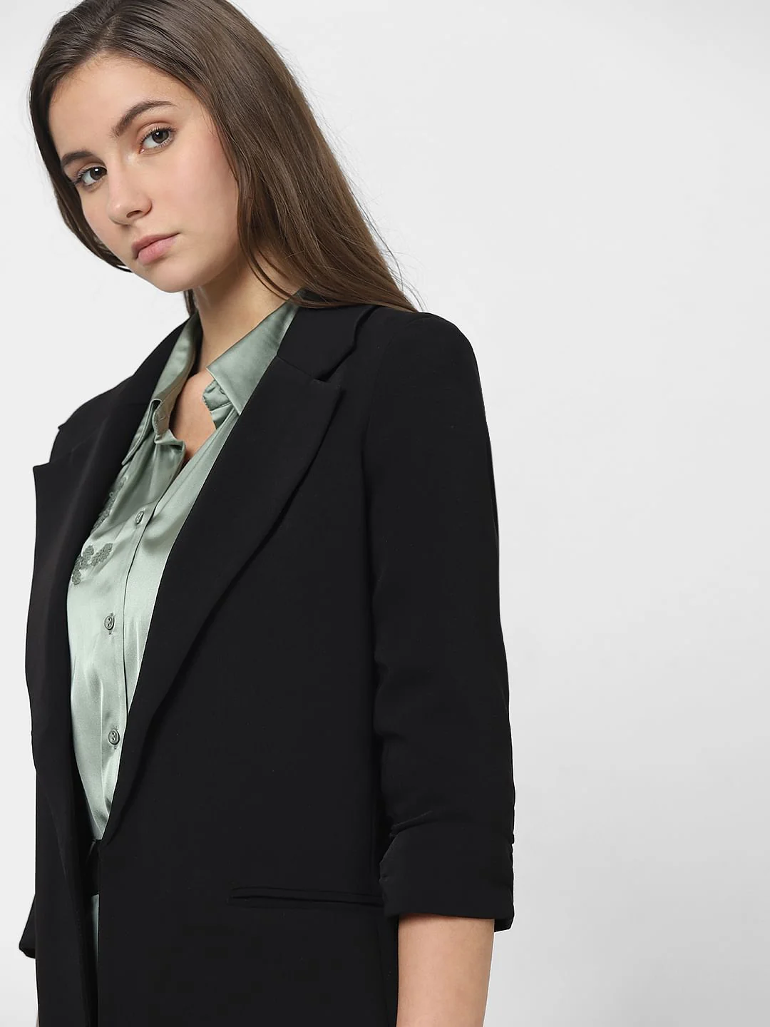 Black Tailored Blazer - Image 8