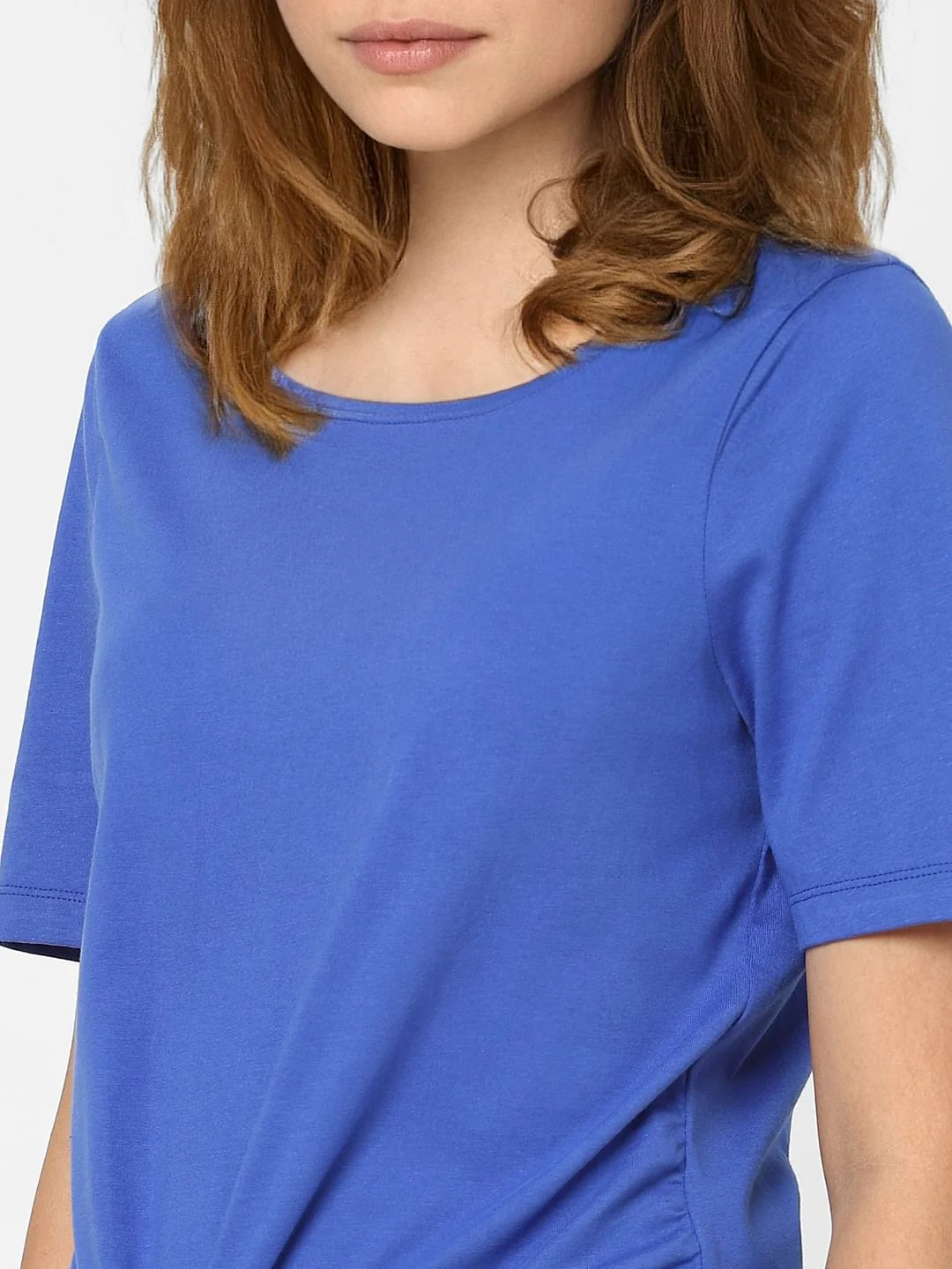 Blue Tie Up T-Shirt - Image 5