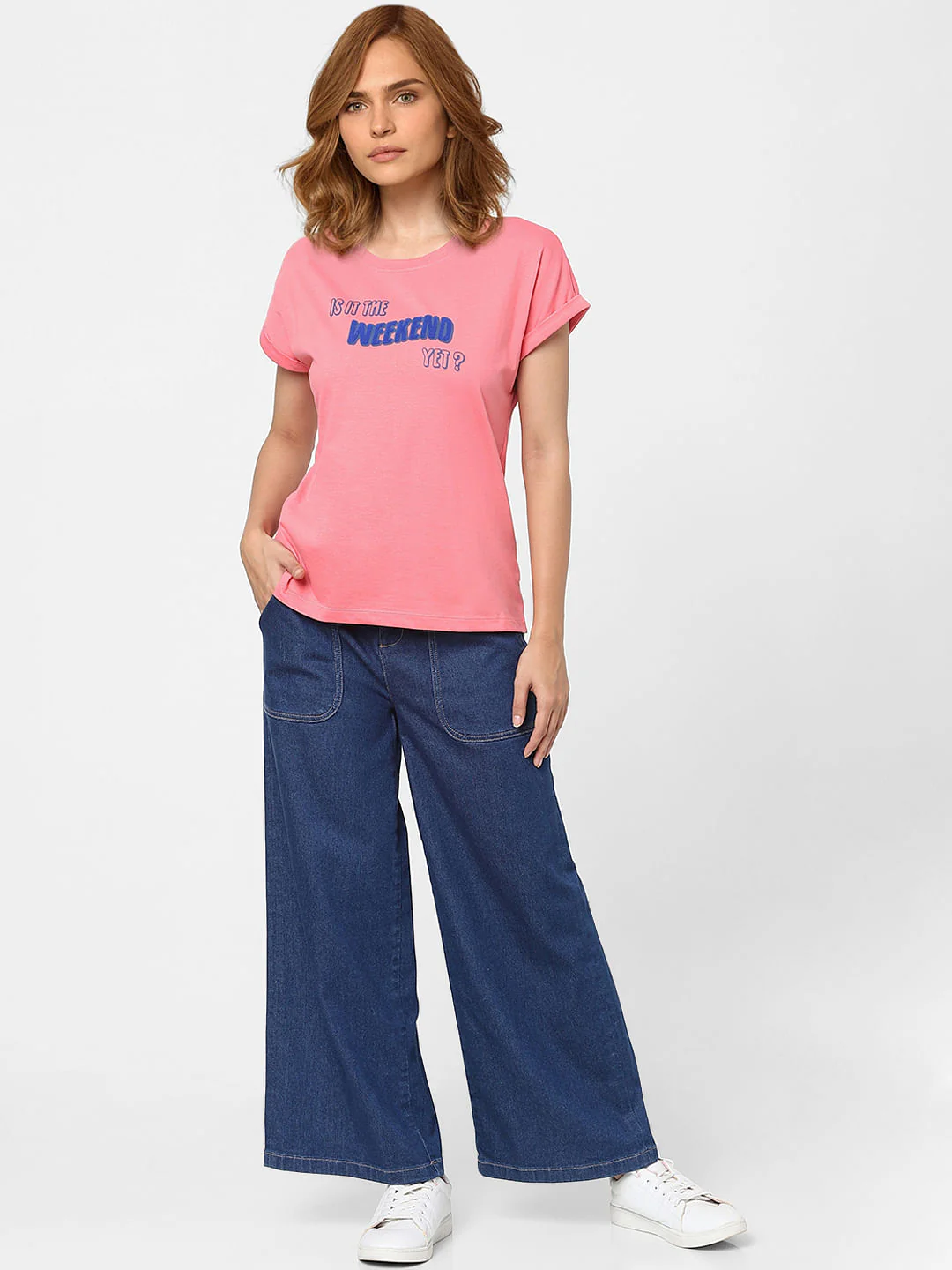Pink Graphic Print T-Shirt - Image 4