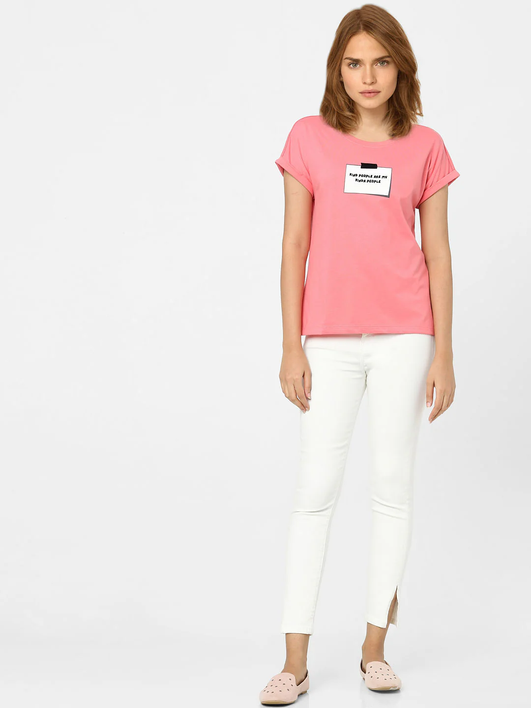 Pink Graphic Print T-Shirt - Image 5