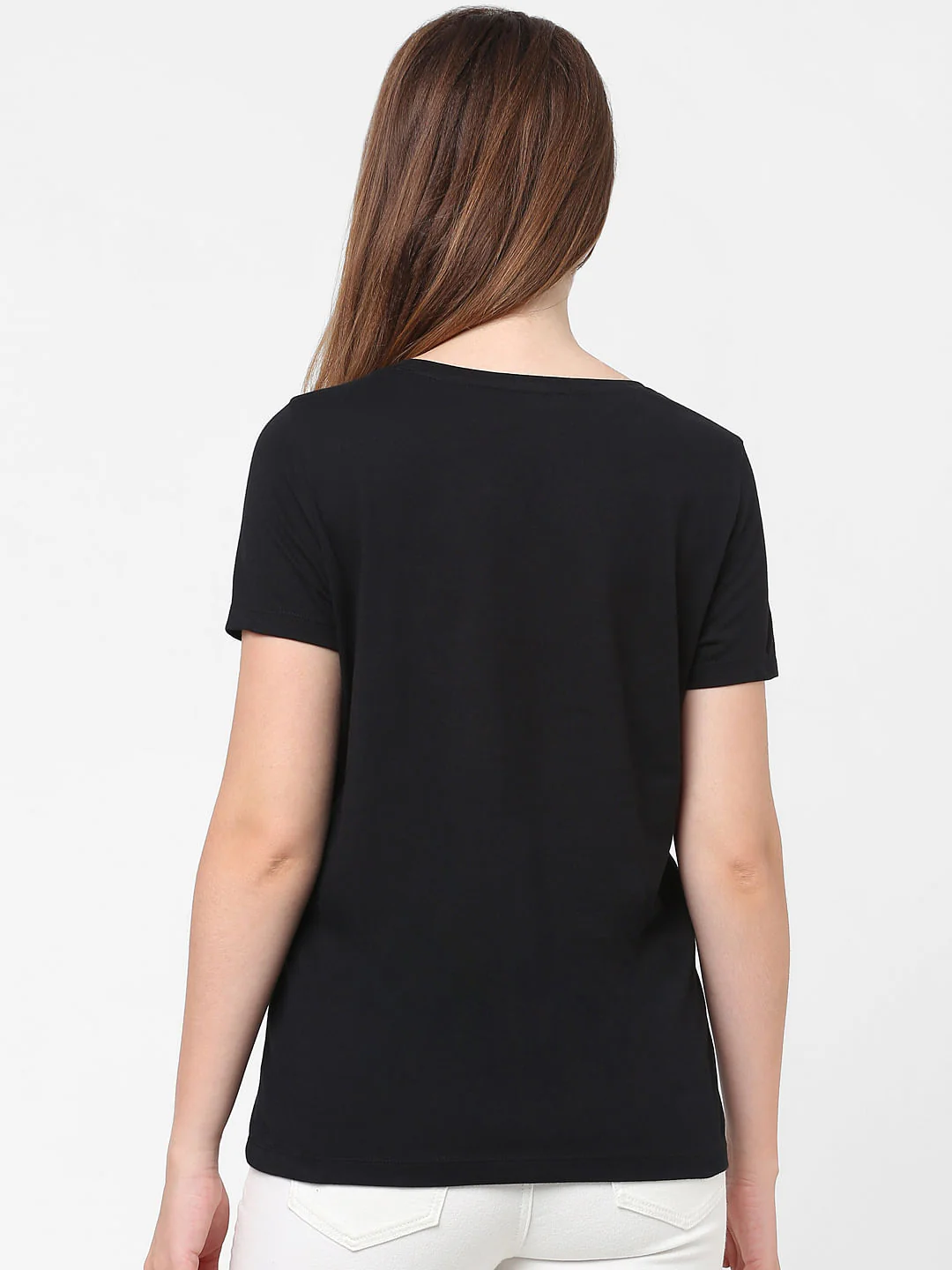 Black Graphic Print T-Shirt - Image 3
