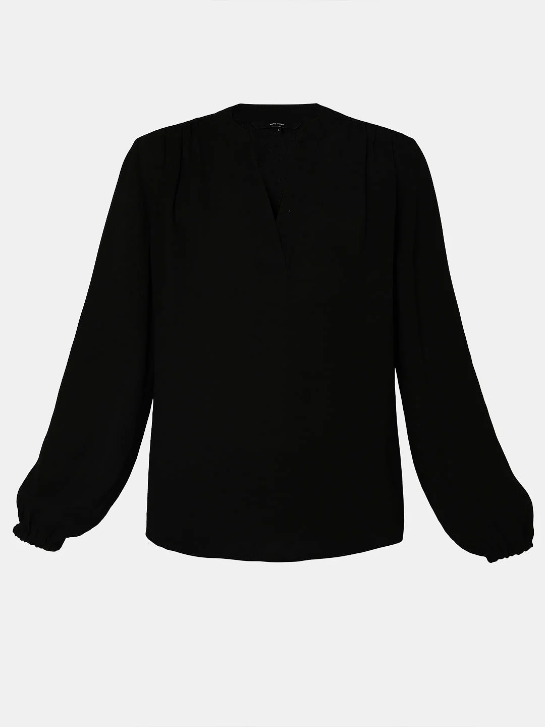 Black V-Neck Top - Image 7
