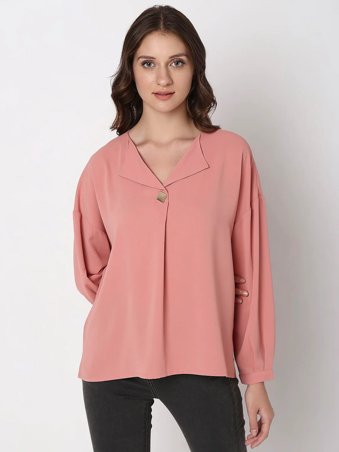 Pink Full Sleeves Top - Image 2