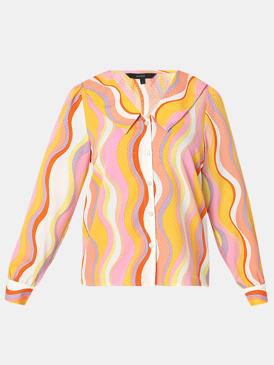 Pink Abstract Print Shirt - Image 7