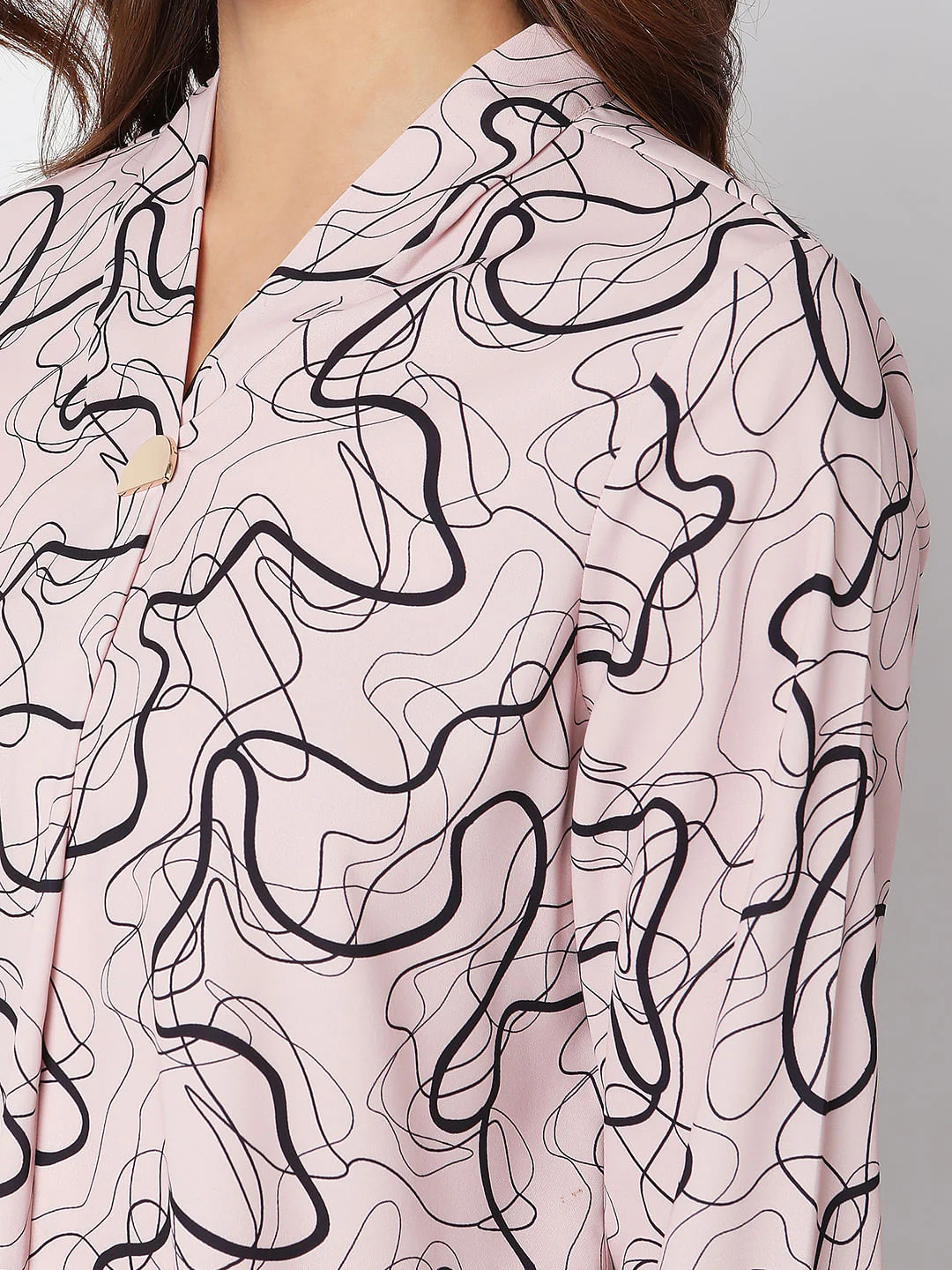 Lilac Printed Top - Image 8