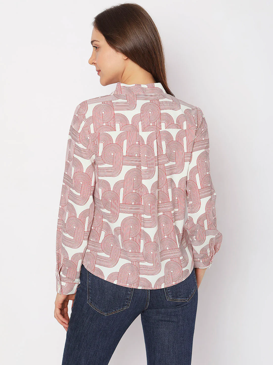 Off-White Printed Top - Image 4