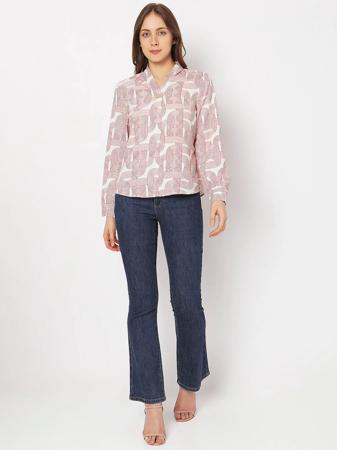 Off-White Printed Top - Image 5