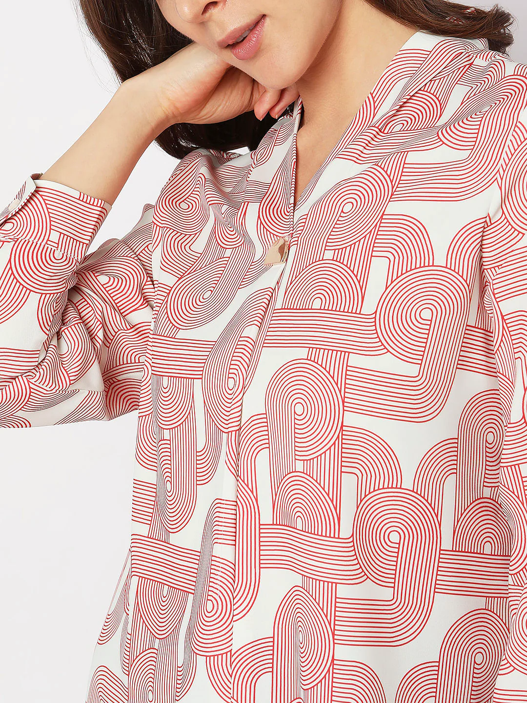 Off-White Printed Top - Image 6