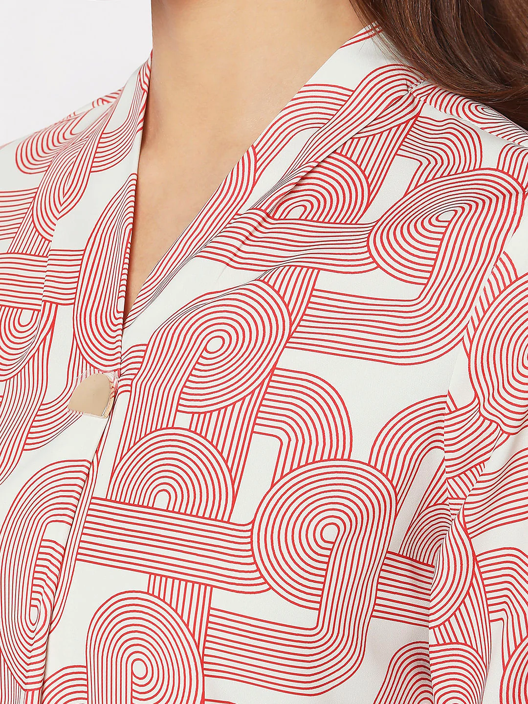 Off-White Printed Top - Image 8