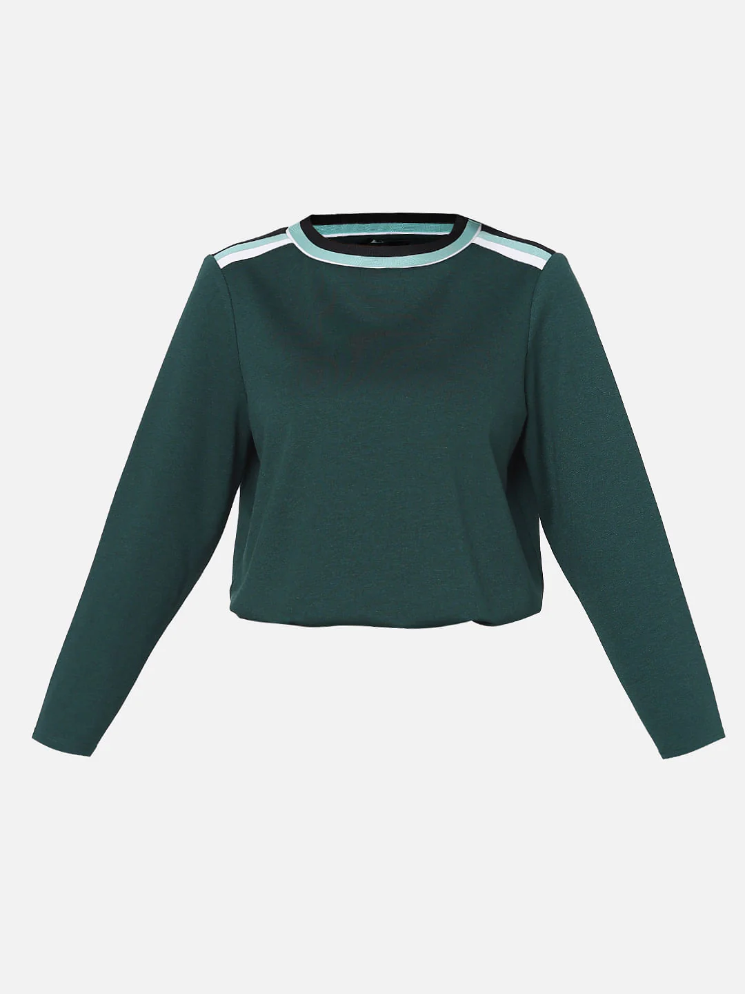 Green Tape Detail Co-Ord Set Sweatshirt - Image 7