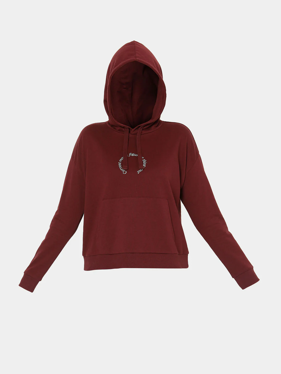 Maroon Hooded Sweatshirt - Image 7