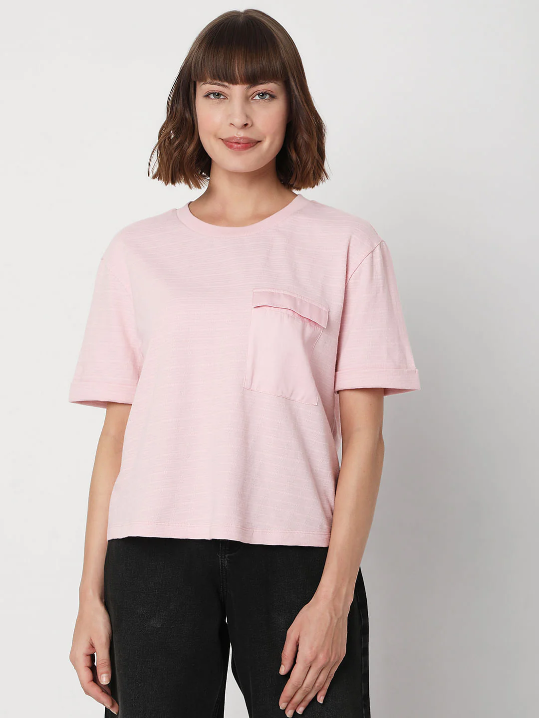 Pink Striped T-Shirt - Image 2
