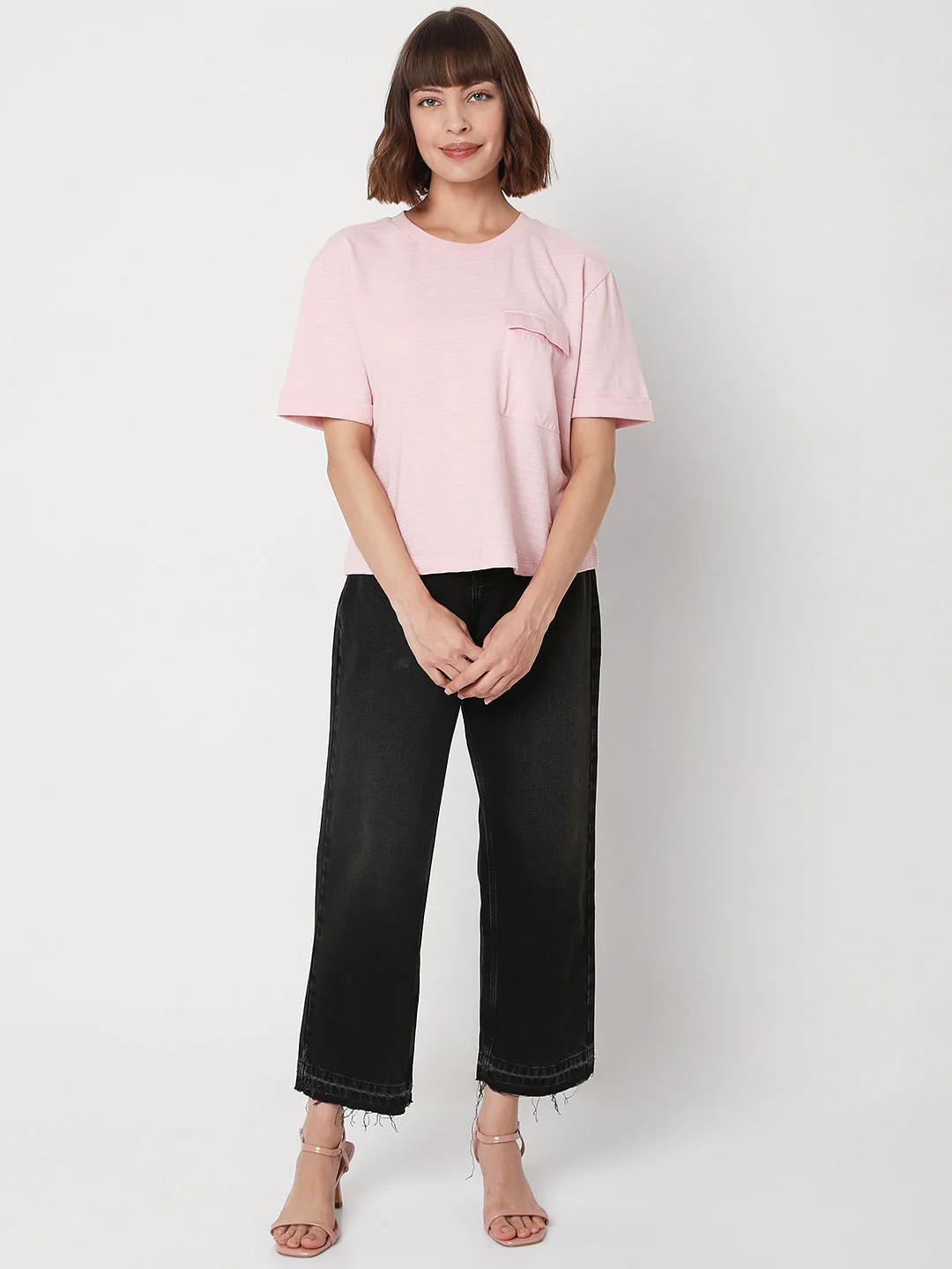 Pink Striped T-Shirt - Image 5