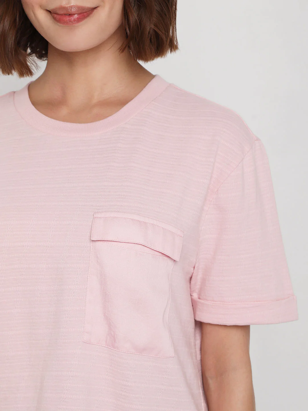 Pink Striped T-Shirt - Image 6