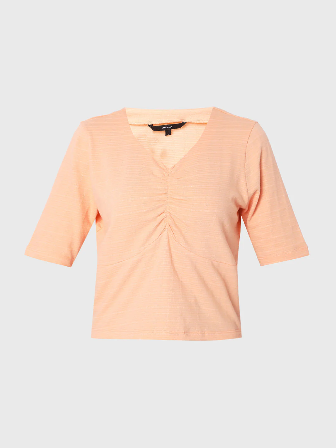 Coral V Neck Top - Image 7