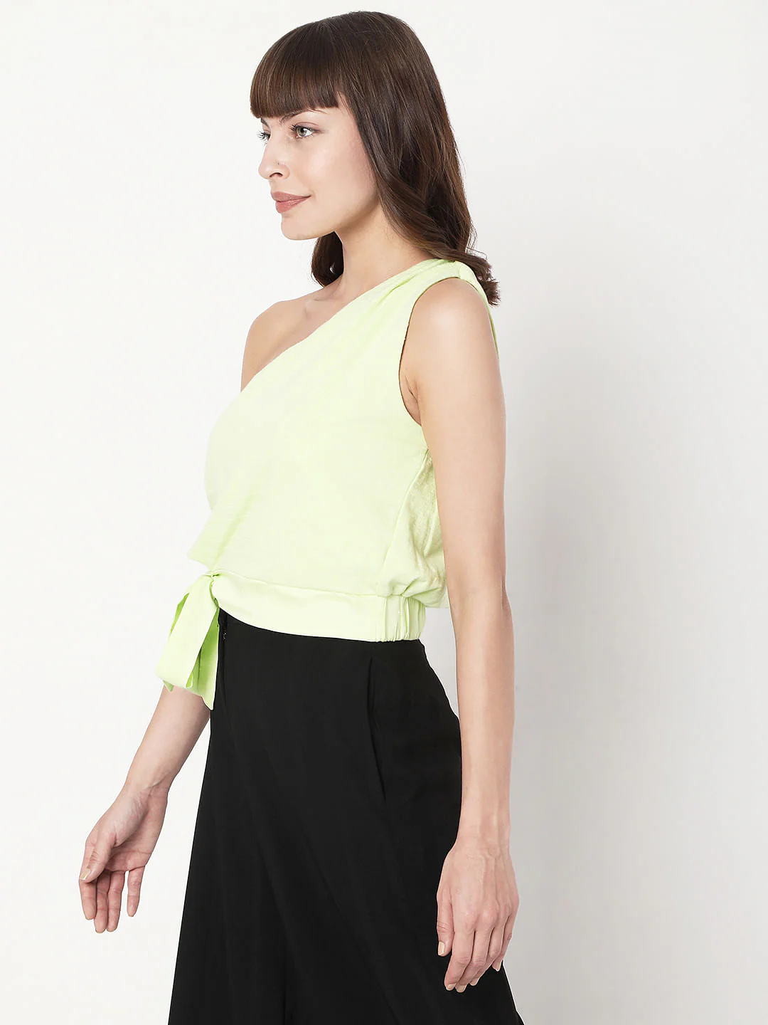 Green One Shoulder Top - Image 3