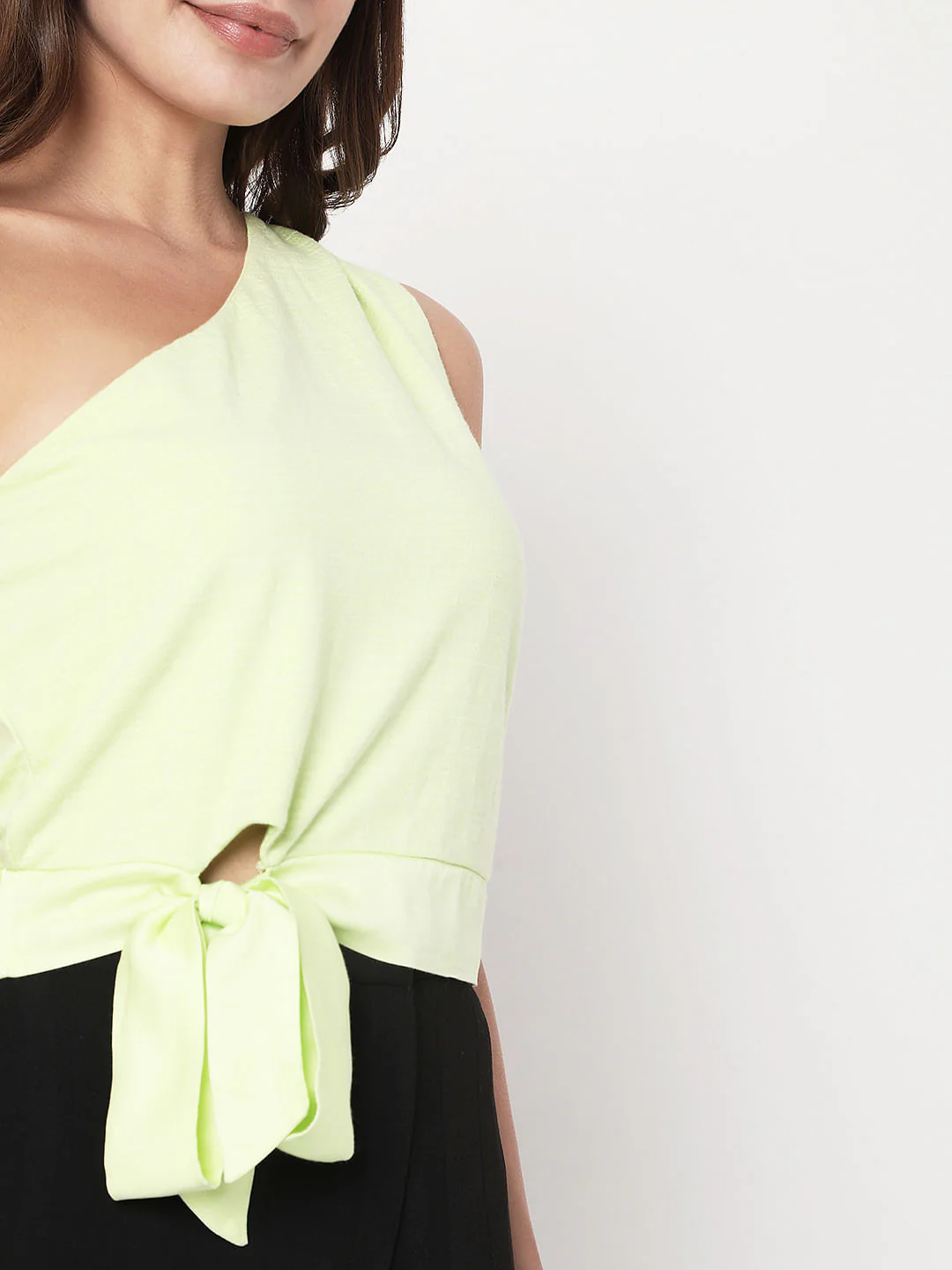 Green One Shoulder Top - Image 6